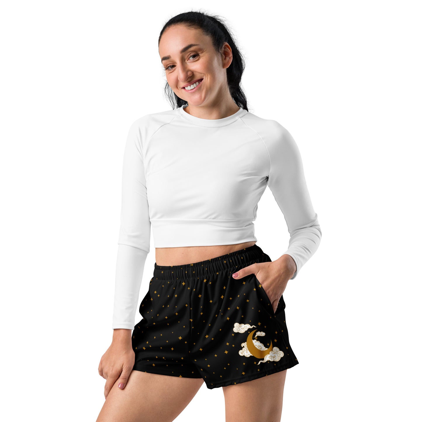 Starry Night | Athletic Shorts