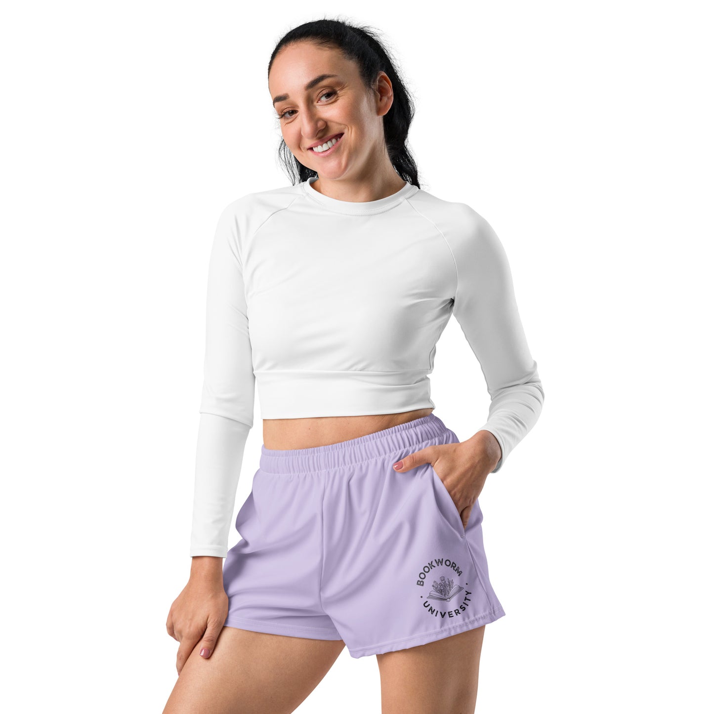 Bookworm University | Athletic Shorts