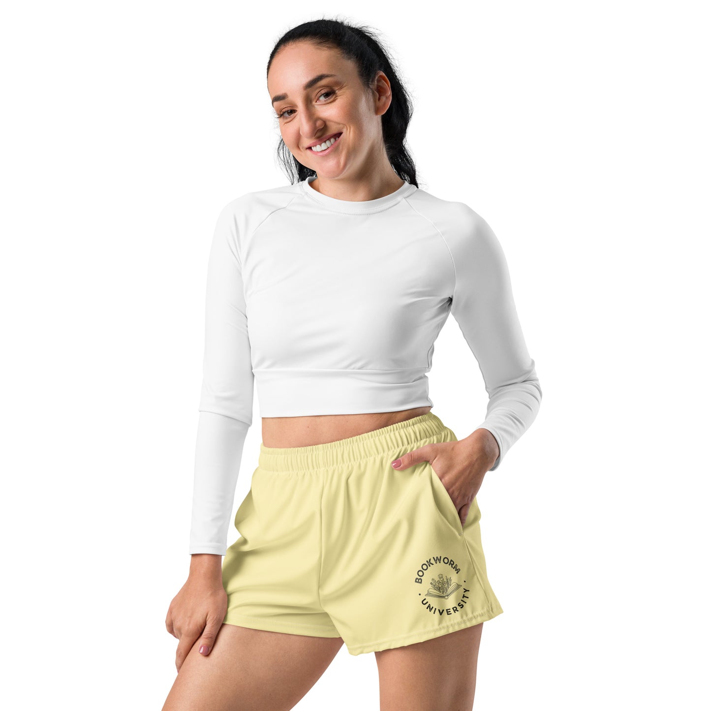 Bookworm University | Athletic Shorts