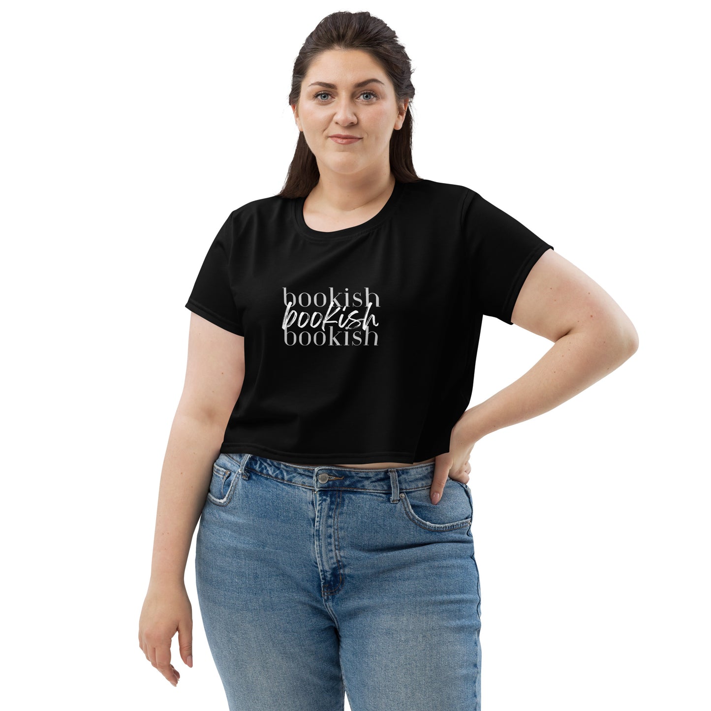 Bookish Cropped Tee