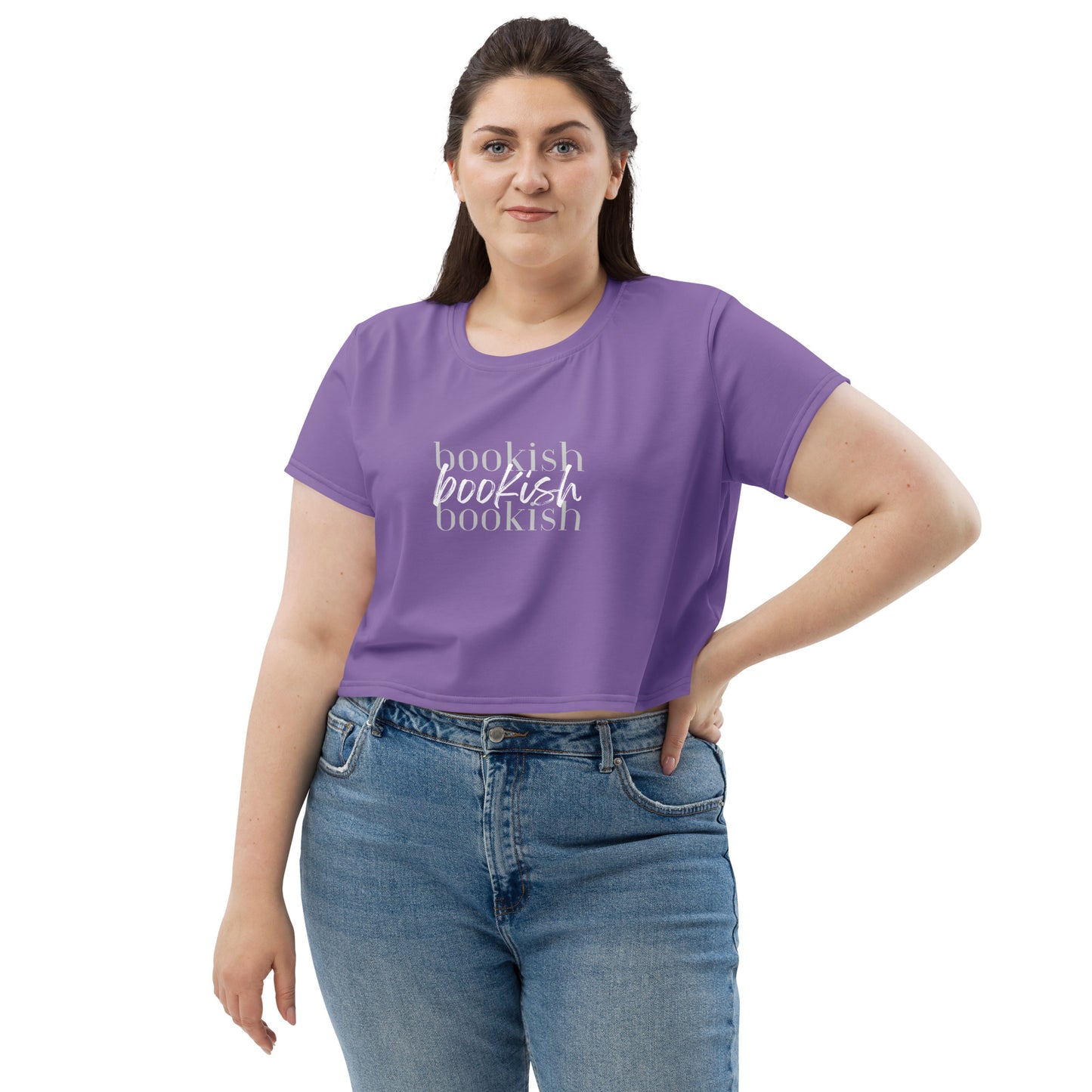 Bookish Cropped Tee