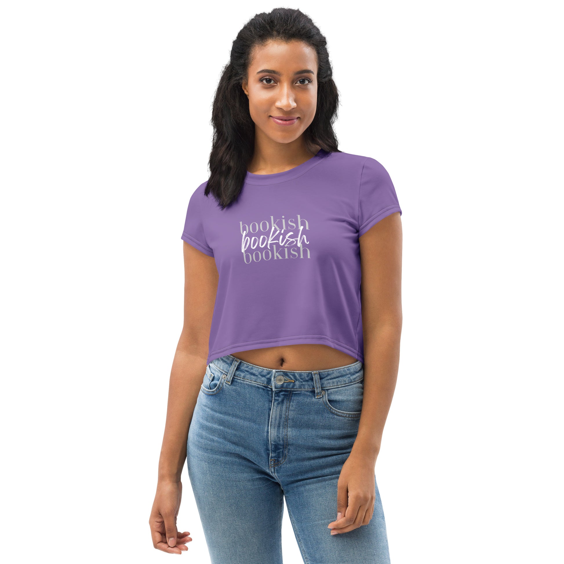 Bookish Cropped Tee