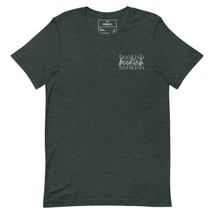 Bookish Embroidered Crewneck Tee