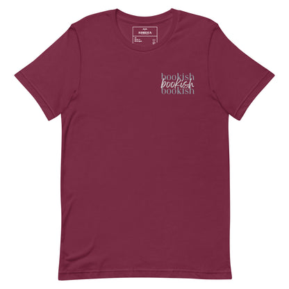 Bookish Embroidered Crewneck Tee