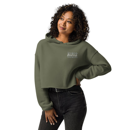 Bookish Cropped Hoodie