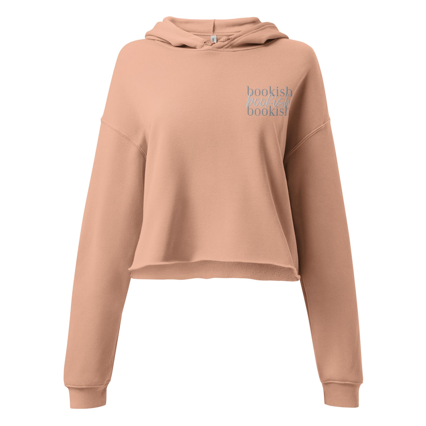 Bookish Cropped Hoodie