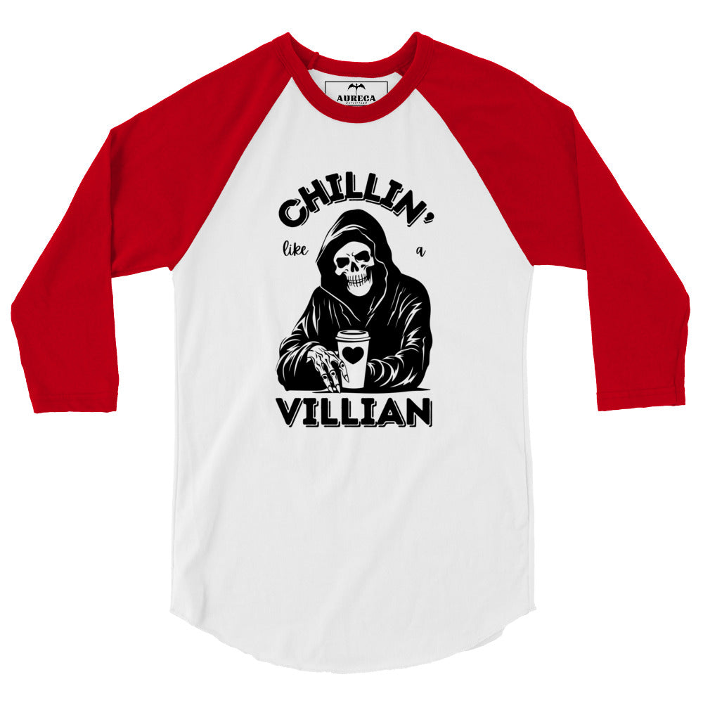 Chillin Like a Villain Raglan Shirt