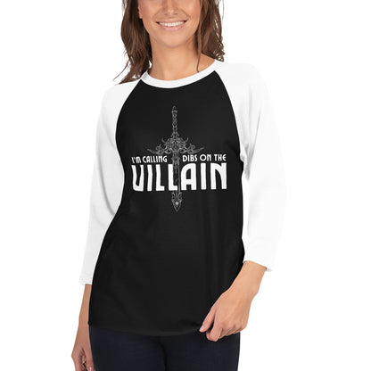 Dibs on the Villain Raglan Shirt