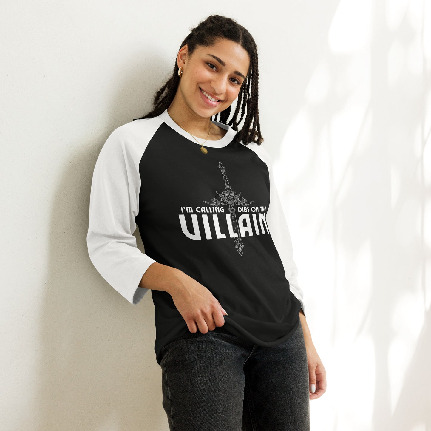 Dibs on the Villain Raglan Shirt