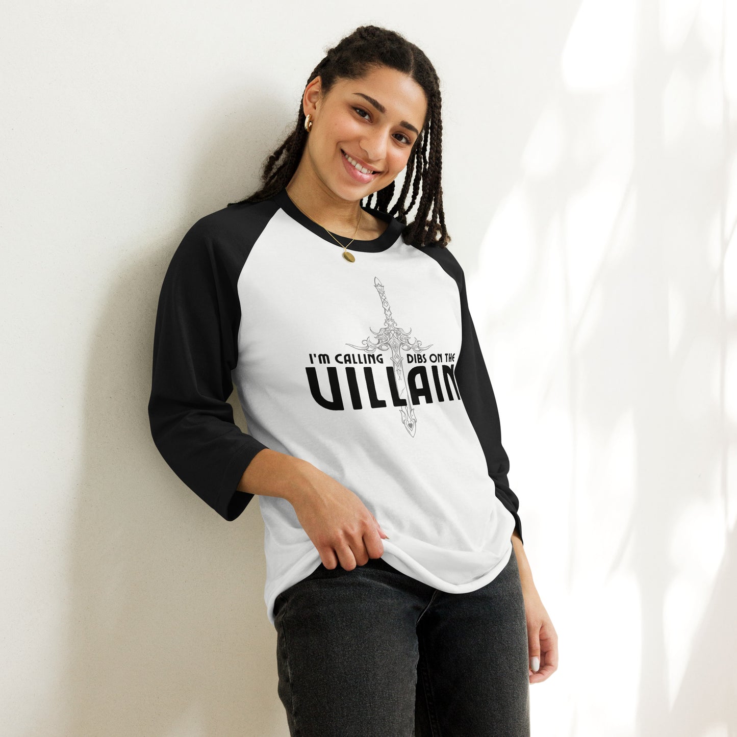 Dibs on the Villain Raglan Shirt