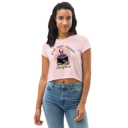 Just One More Chapter Cropped Tee