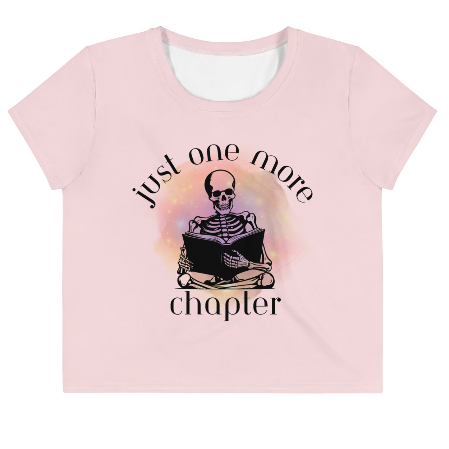 Just One More Chapter Cropped Tee