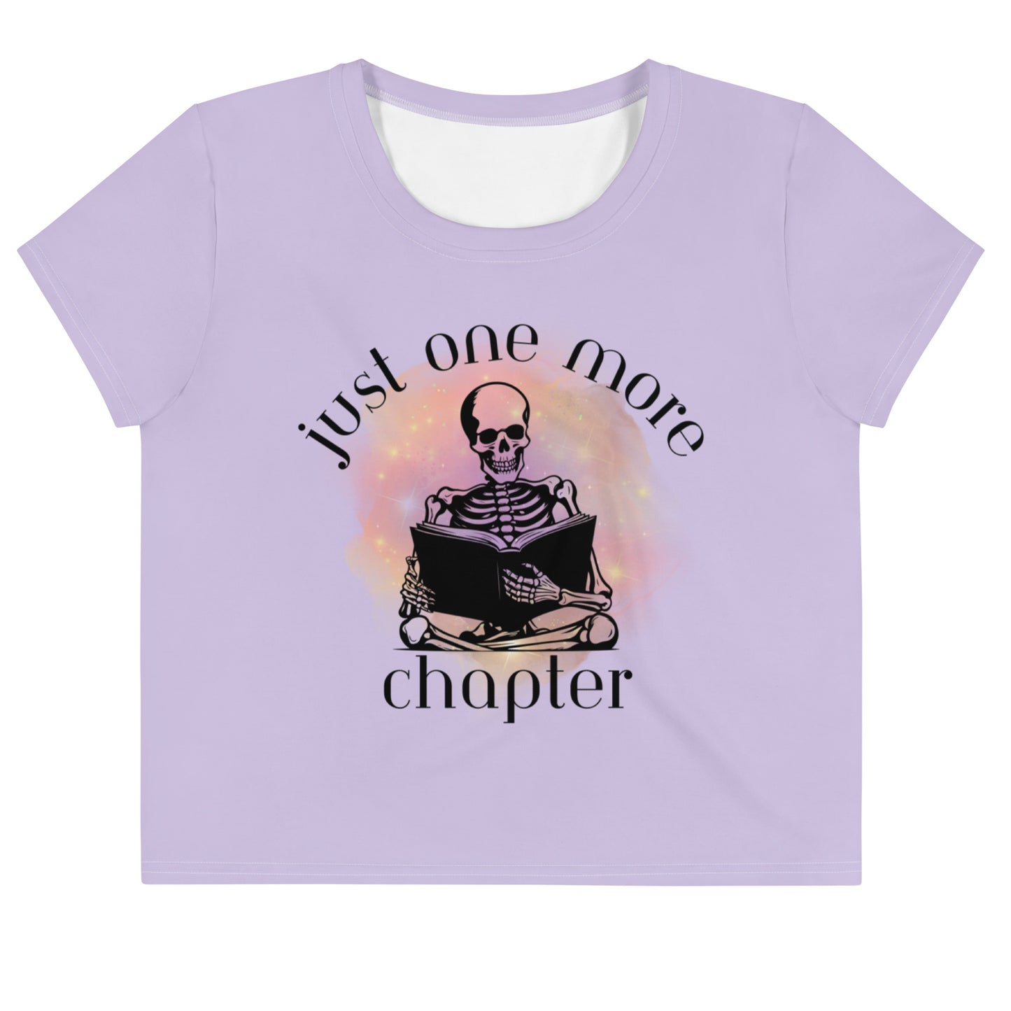 Just One More Chapter Cropped Tee