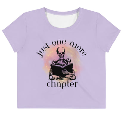 Just One More Chapter Cropped Tee