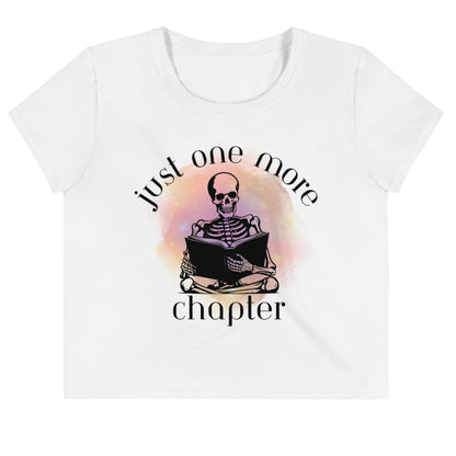 Just One More Chapter Cropped Tee