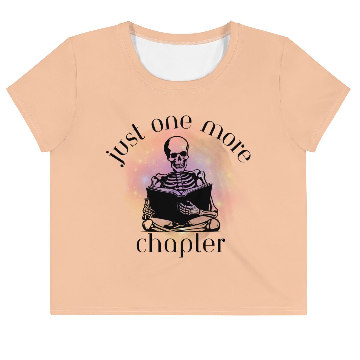 Just One More Chapter Cropped Tee