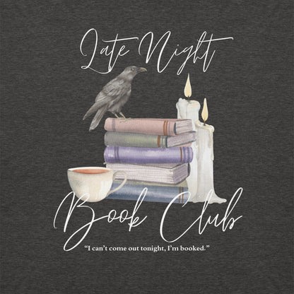 Late Night Book Club Premium Sweatshirt Zoomed