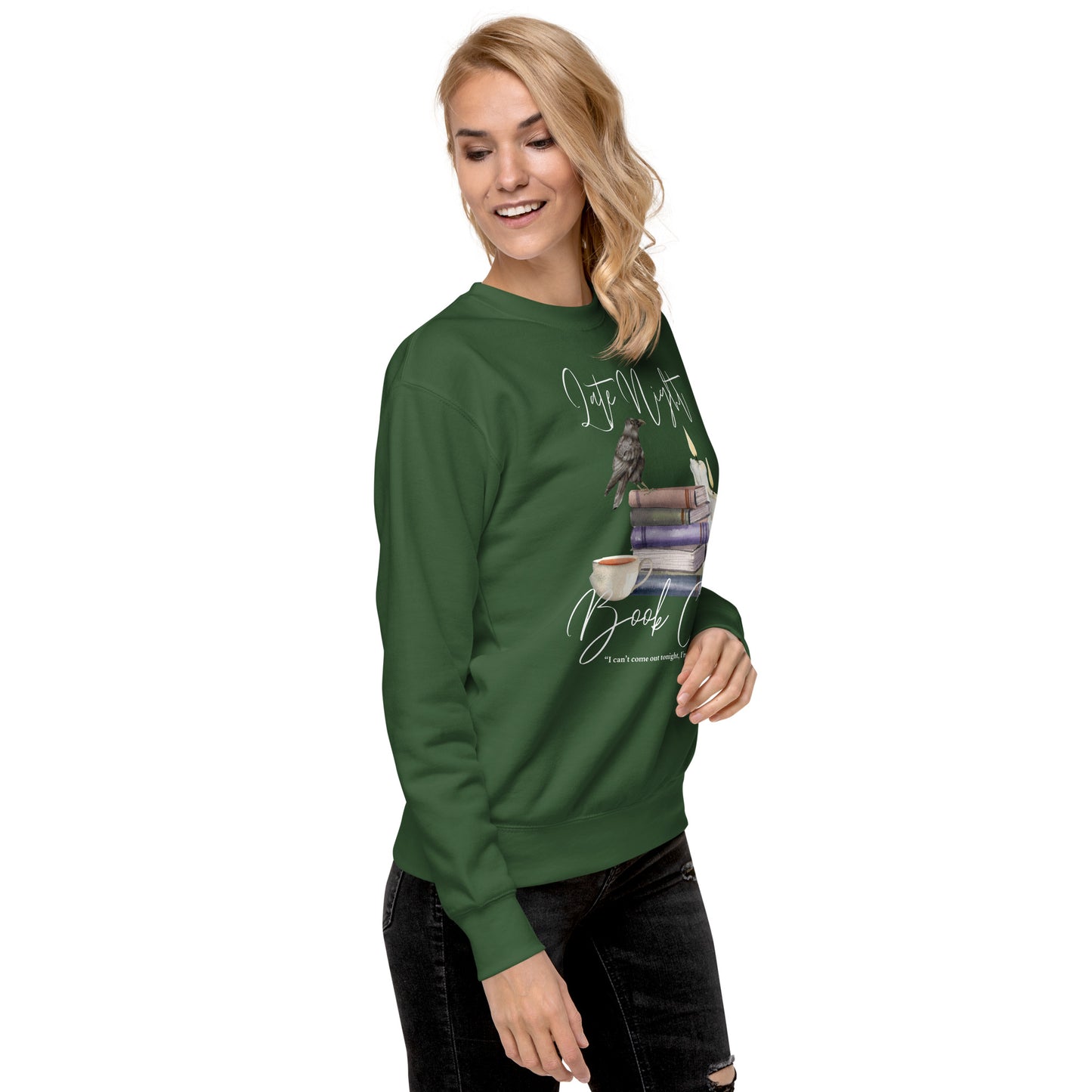 Late Night Book Club Premium Sweatshirt