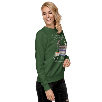 Late Night Book Club Premium Sweatshirt