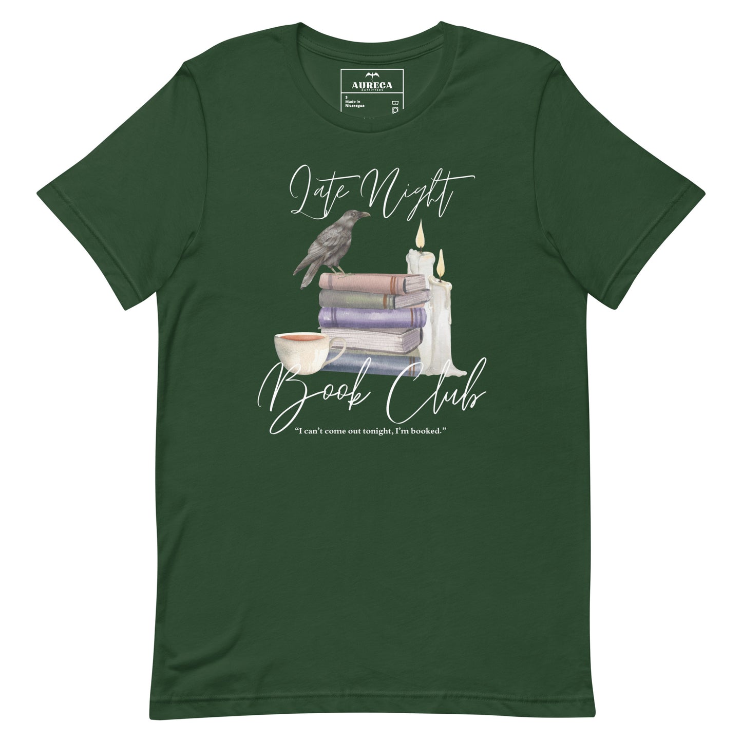 Late Night Book Club Crewneck Tee