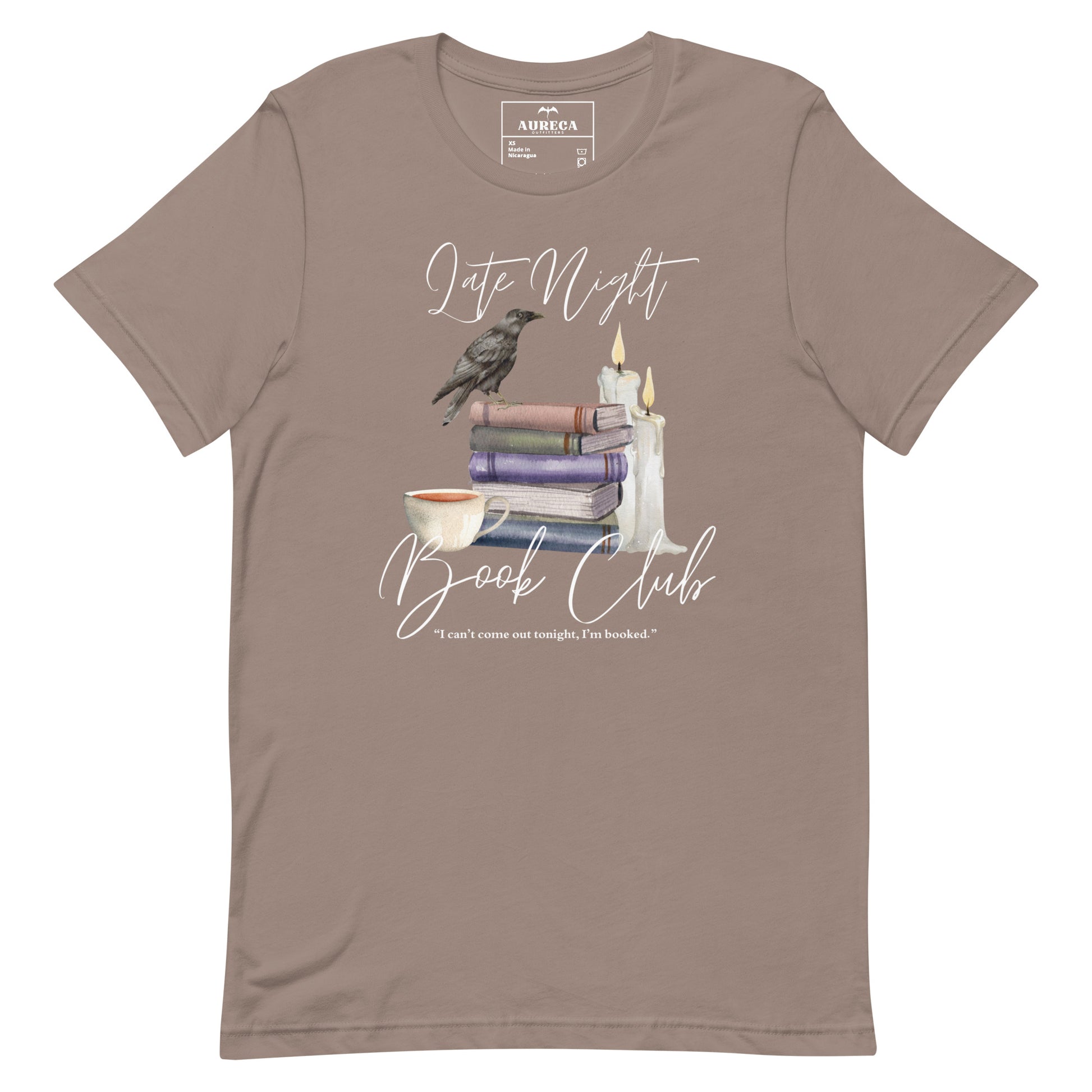 Late Night Book Club Crewneck Tee