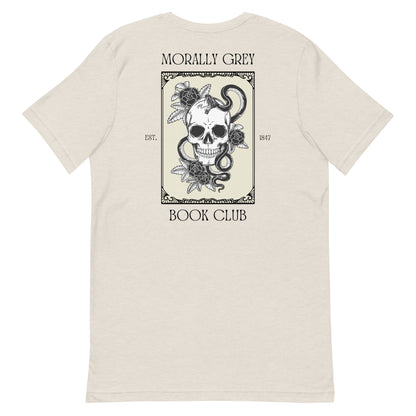 Morally Grey Book Club Crewneck Tee