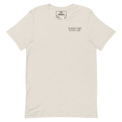 Morally Grey Book Club Crewneck Tee