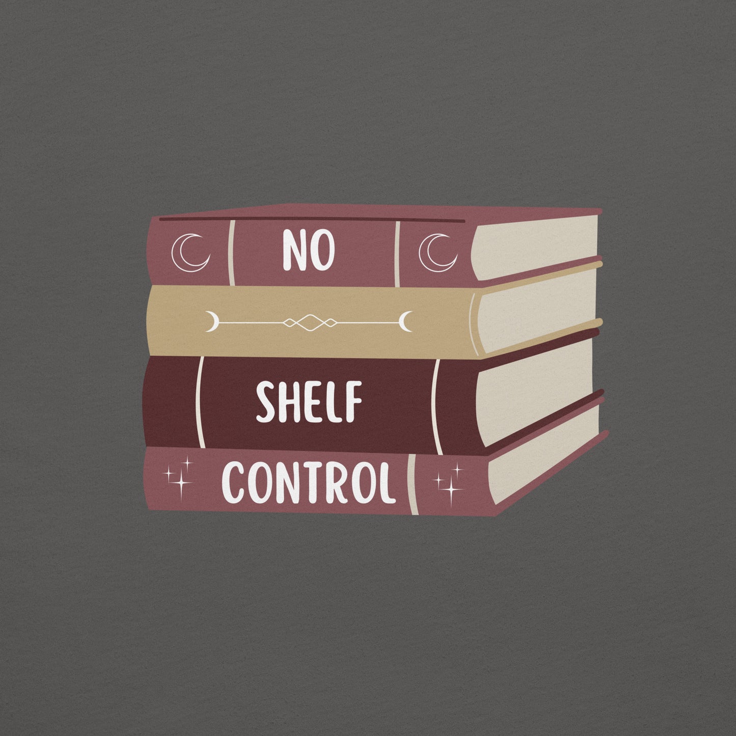 No Shelf Control Crewneck Tee