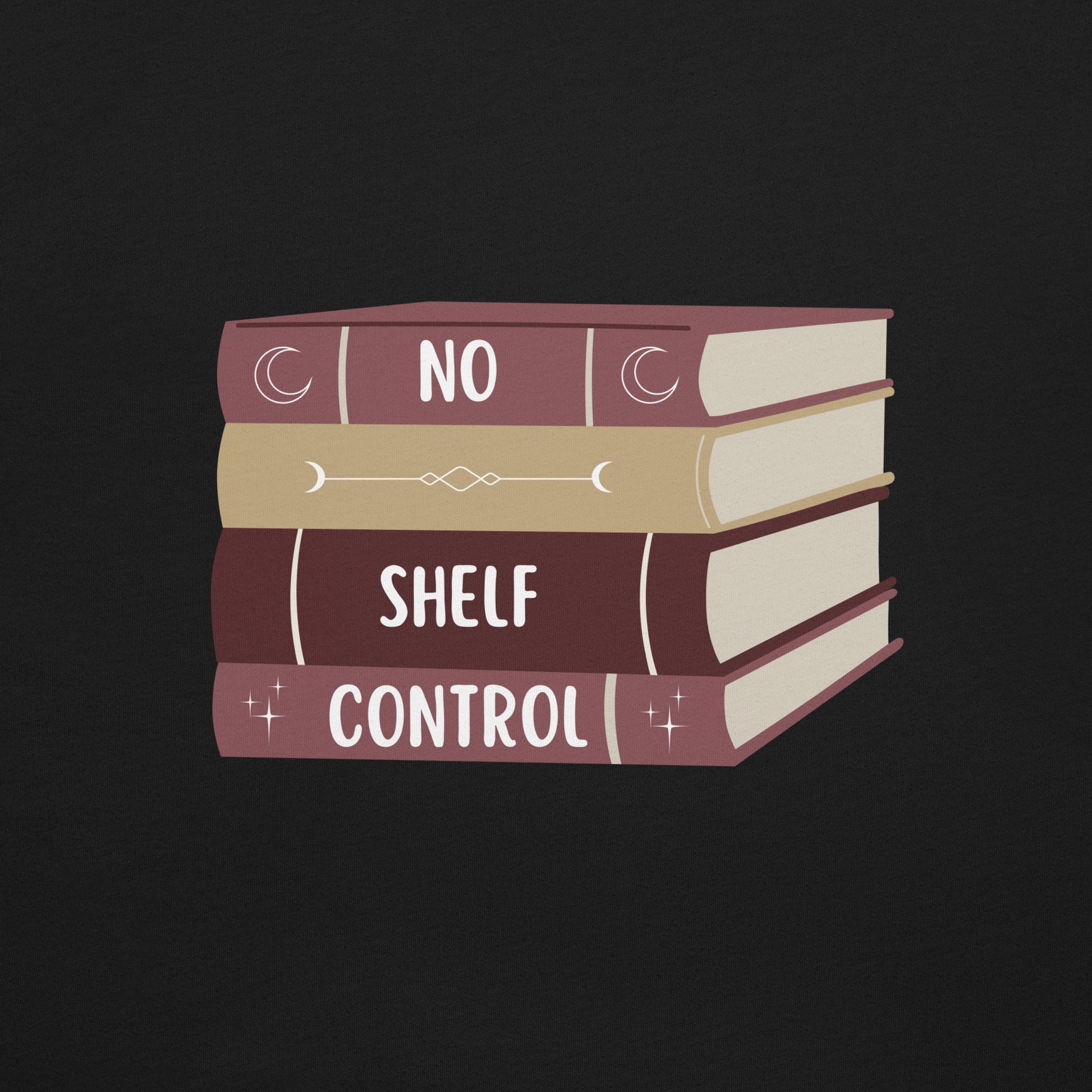 No Shelf Control Crewneck Tee