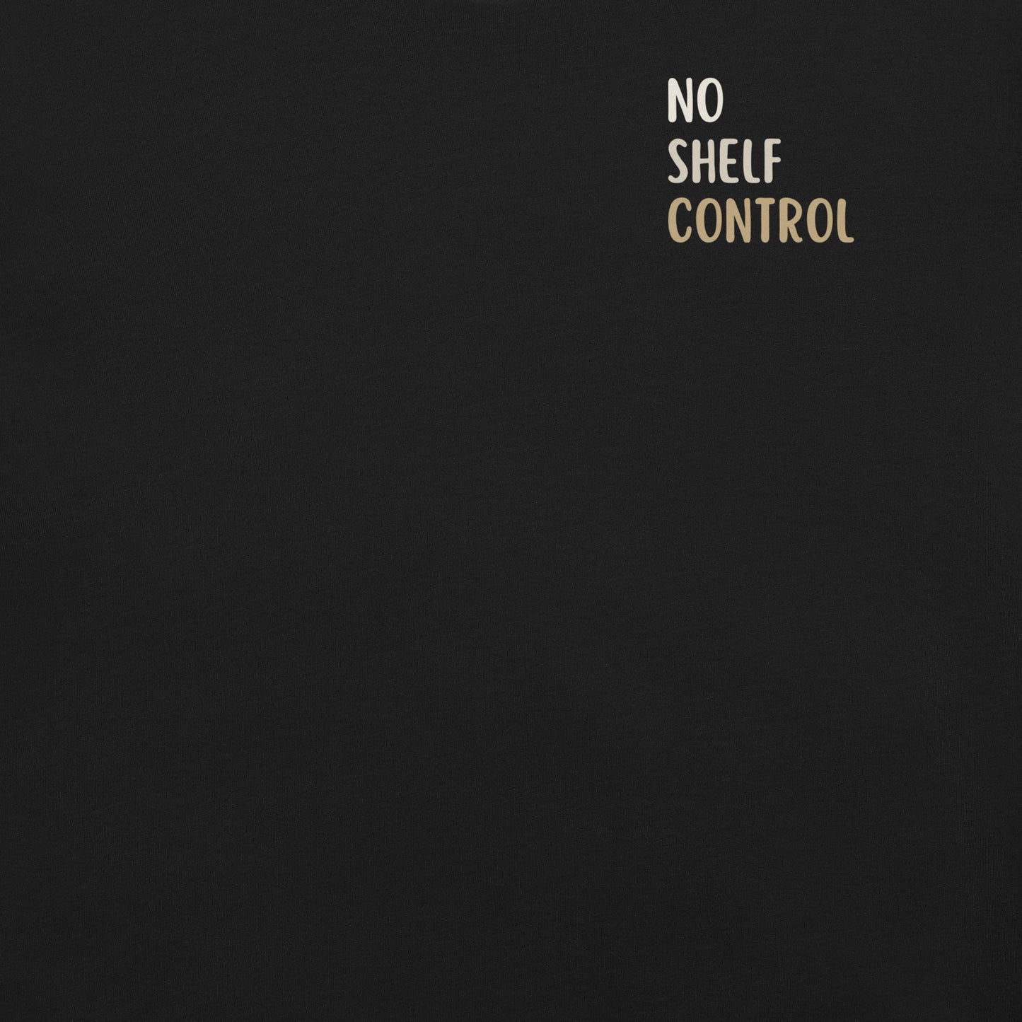 No Shelf Control Crewneck Tee