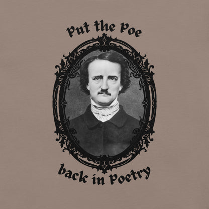 Poe in Poetry Crewneck Tee