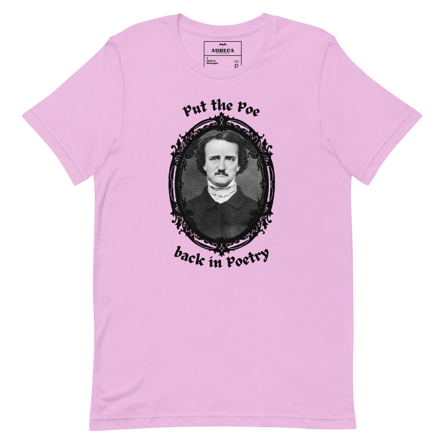 Poe in Poetry Crewneck Tee