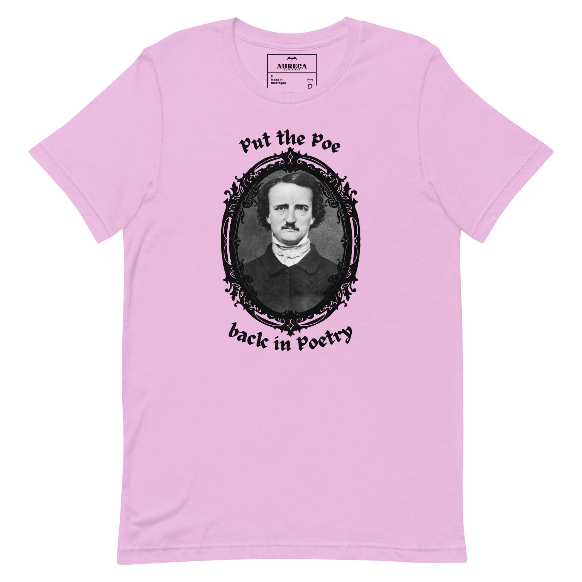 Poe in Poetry Crewneck Tee