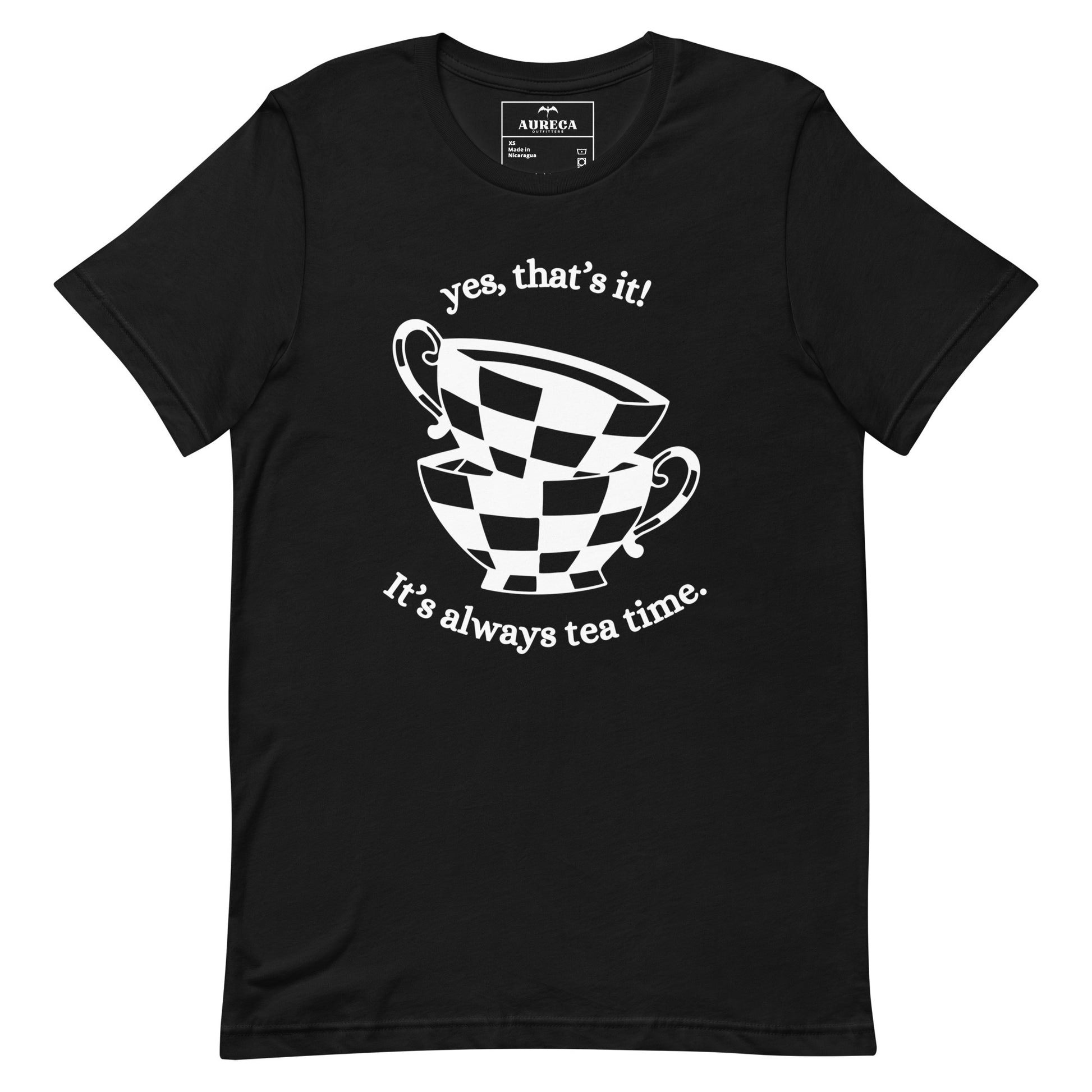 Tea Time Crewneck Tee