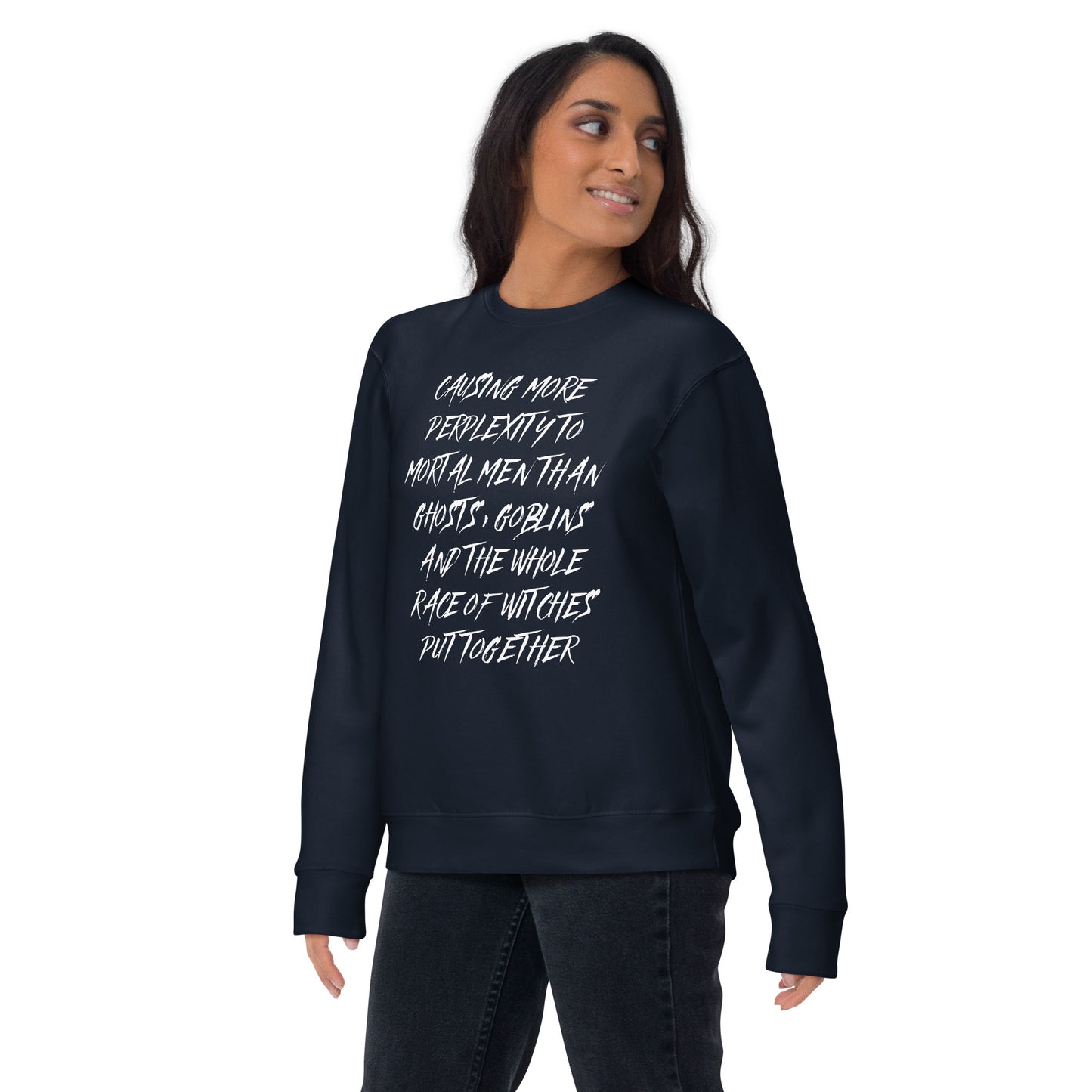 Perplexity to Men | Premium Fleece Lined Sweatshirt