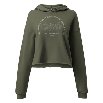 Haunted Pumpkin Patch | Cropped Fleece Hoodie